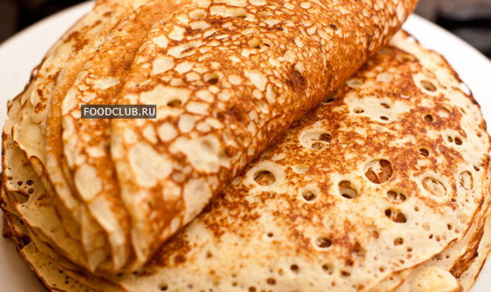 Дрожжевые блины