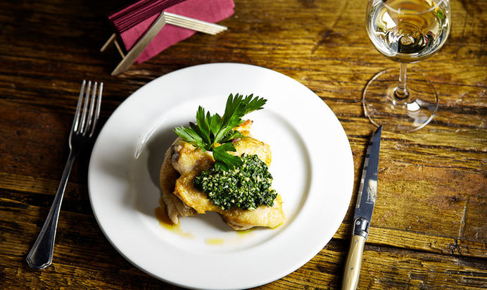 Цыпленок персилад