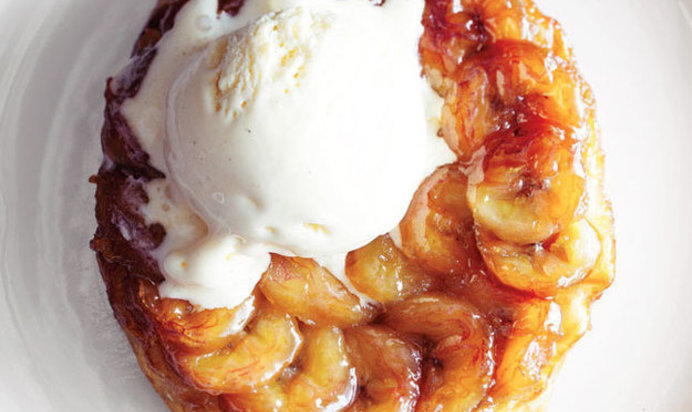 Тарт Татен с бананами