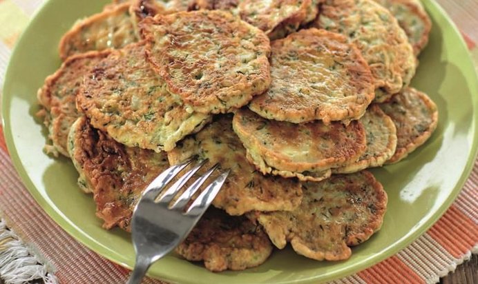 Оладьи из кабачков