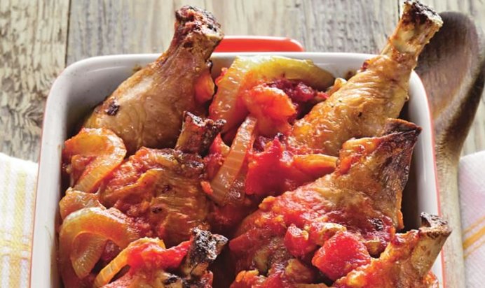 Цыпленок качиаторе в духовке