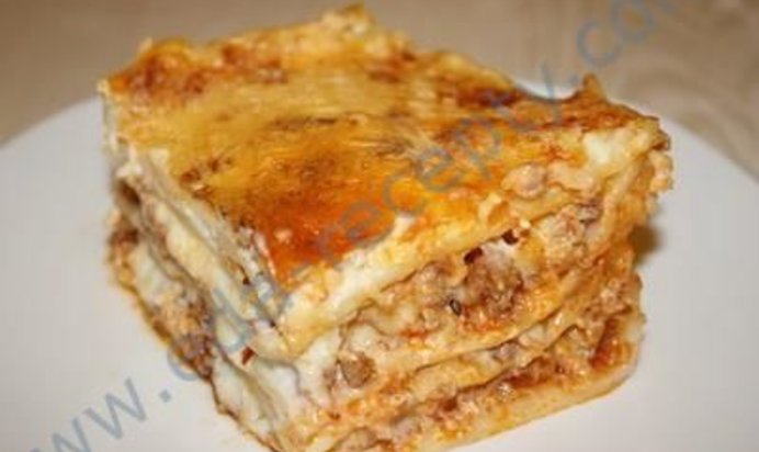 Итальянская лазанья по-неаполитански