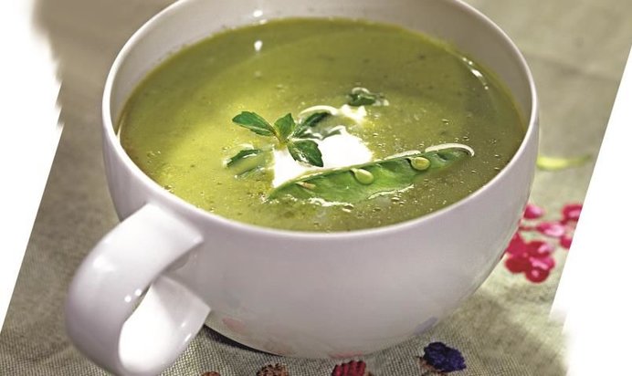 Ледяной гороховый суп