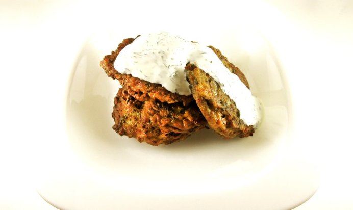 Грибные оладьи из шампиньонов