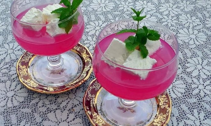 Санде Маркиз - кисель с мороженым