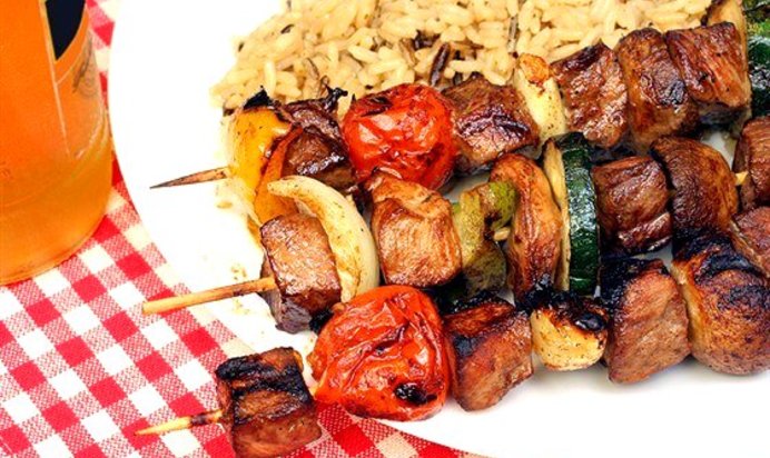 Острые шашлыки из говядины