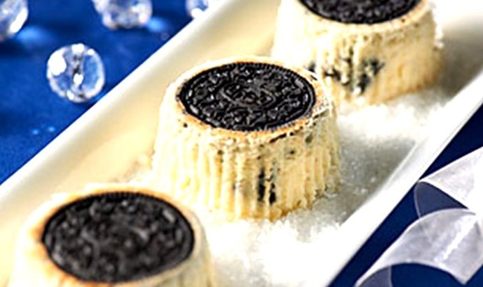 Печеные мини-сырники из печенья Oreo