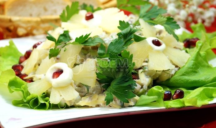 Бульон с клецками