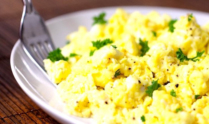 Яичница по-американски