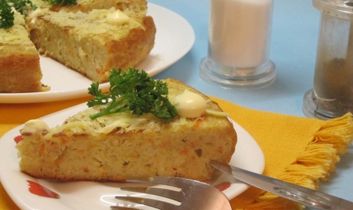 Шарлотка капустная