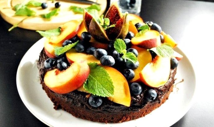 Торт «Маленькое черное платье»