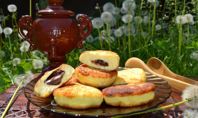 Сырники с шоколадом