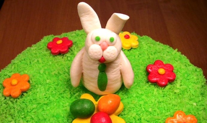 Украшение торта «Пасхальный»