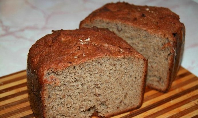 Гречишный хлеб в хлебопечке