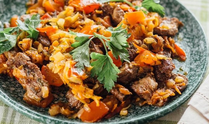 Чай с апельсином и мятой