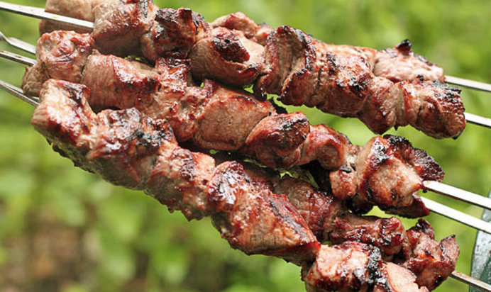 Шашлык из баранины