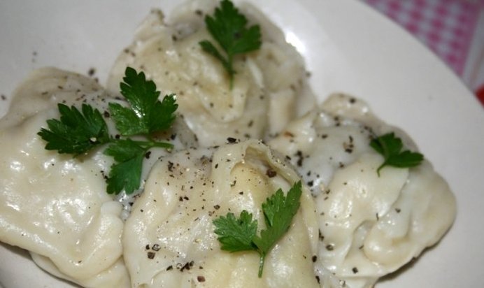 Манты из свинины