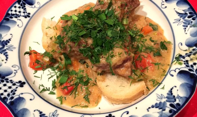 Гуляш отечественный из шестидесятых