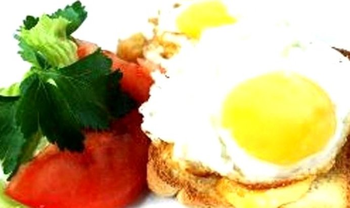 Тосты с сыром и яйцами