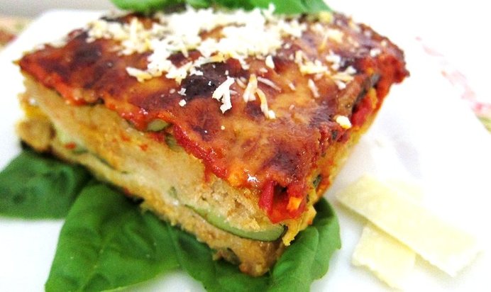 Лазанья из кабачков