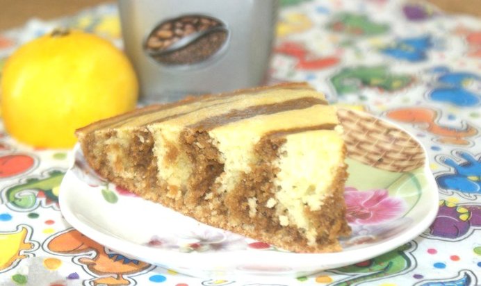 Лимонно - кофейный манник