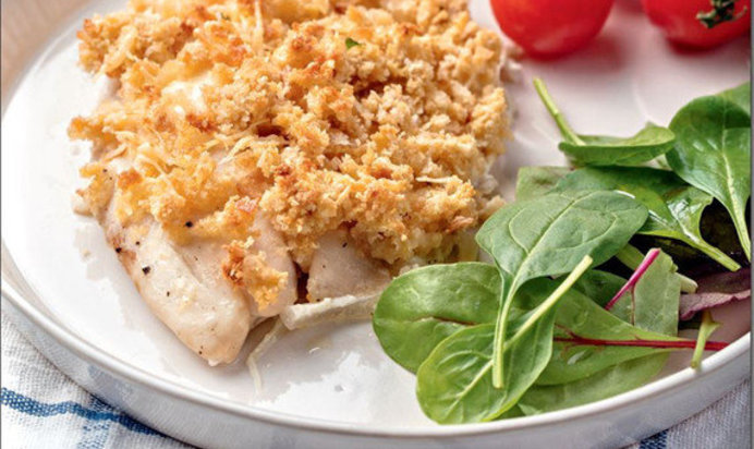 Рыбное филе под хлебной корочкой от кулинарного блогера Марата Абдуллаева