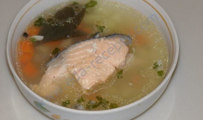 Уха из лосося