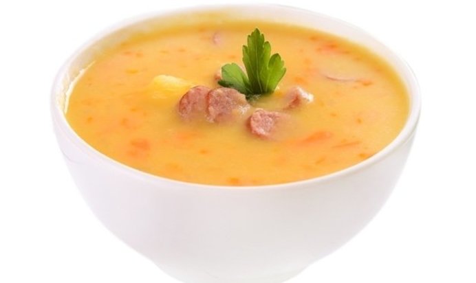 Гороховый суп с копченостями