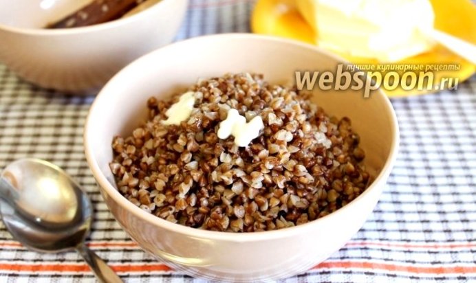 Каша гречневая в микроволновке