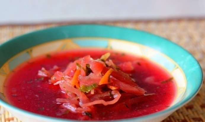 Диетический борщ