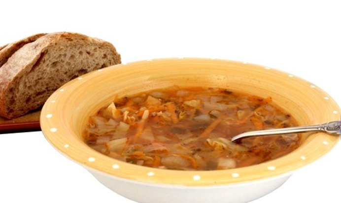 Летние щи с картофелем