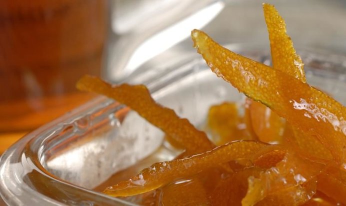 Апельсиновые корочки в сиропе