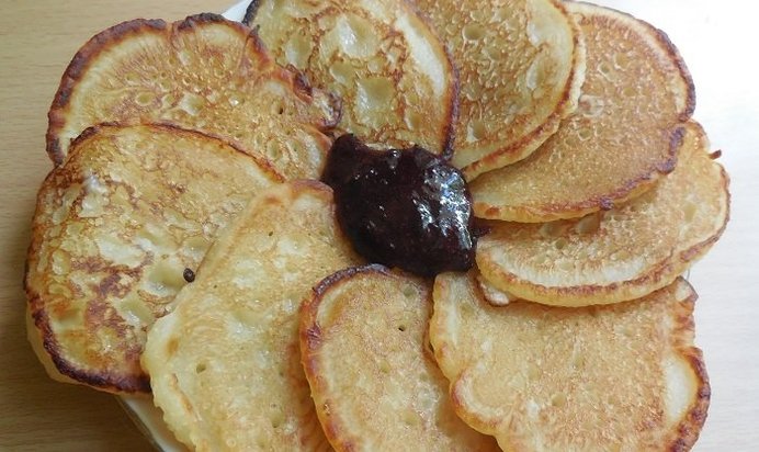 Оладьи классические на дрожжах