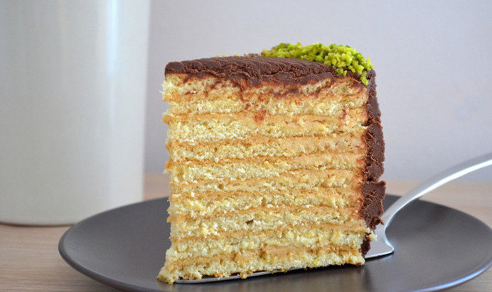 Медовый торт с кремом