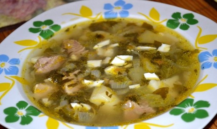 Щавелевый борщ