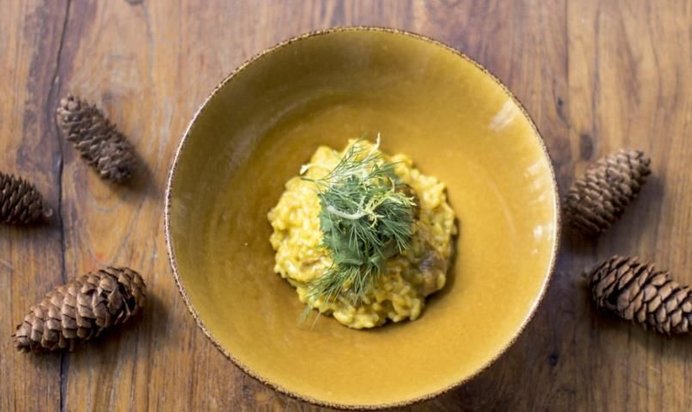 Ризотто с белыми грибами