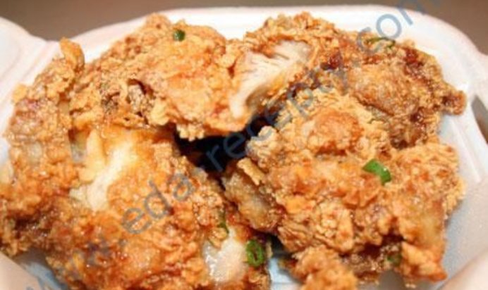 Цыпленок под ореховым соусом