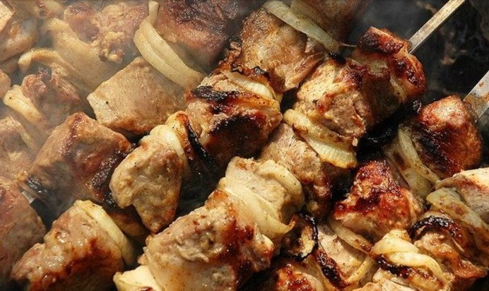 Шашлык из свинины классический