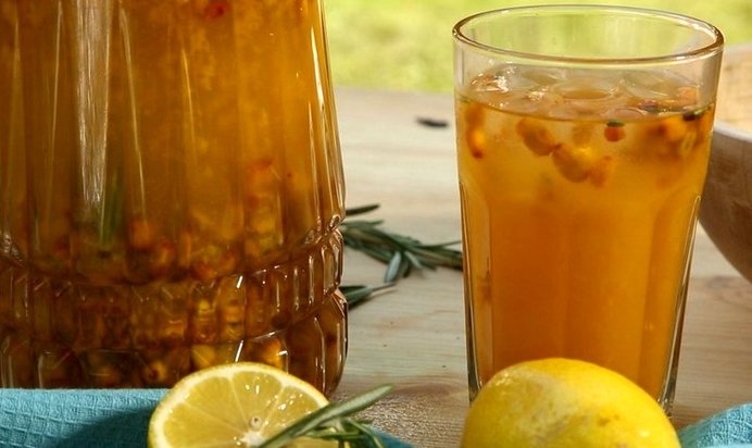 Облепиховый лимонад