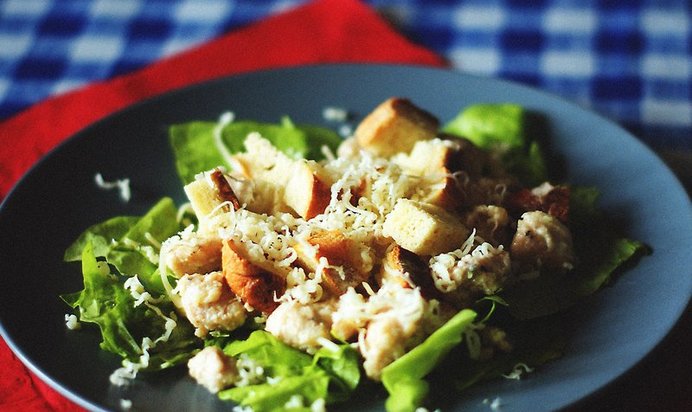 «Цезарь» по рецепту Риты Митрофановой