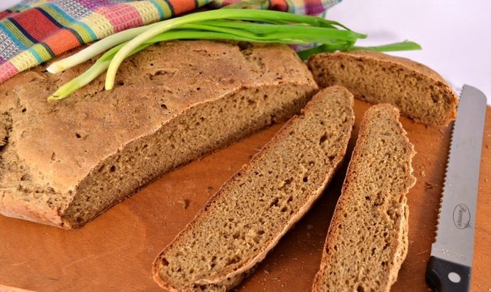 Домашний ржаной хлеб
