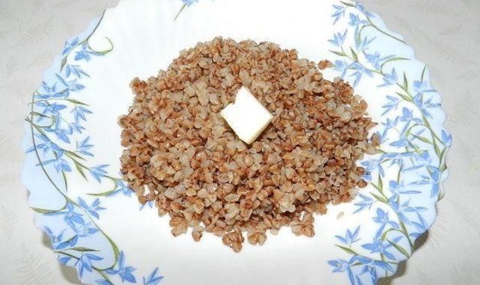 Гречневая каша на воде
