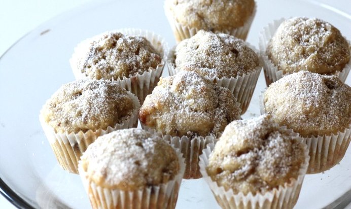 Банановые кексики