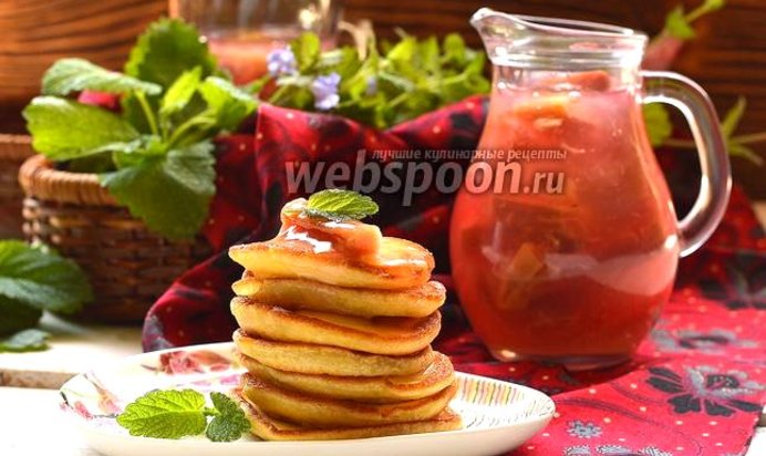 Ванильные оладьи на пахте