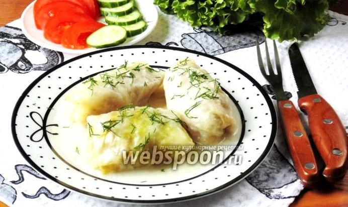 Голубцы в микроволновке