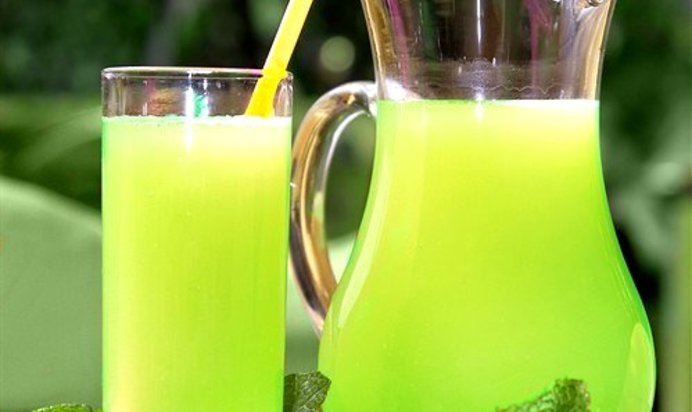 Зеленый лимонад