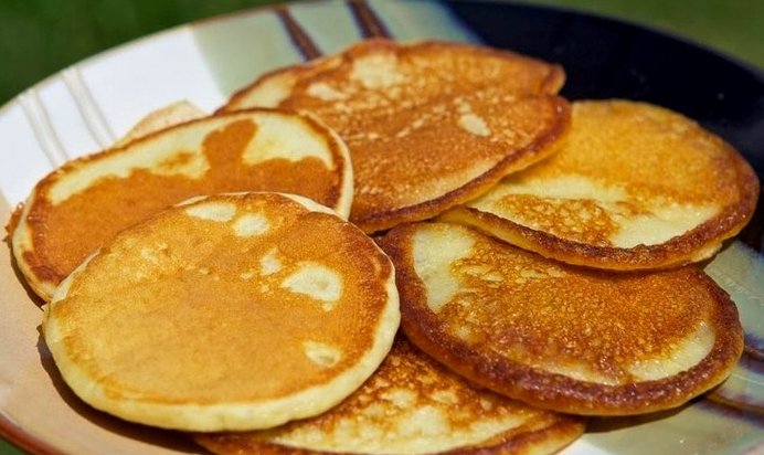 Оладьи на кефире