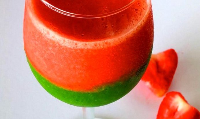 Двухцветный смузи