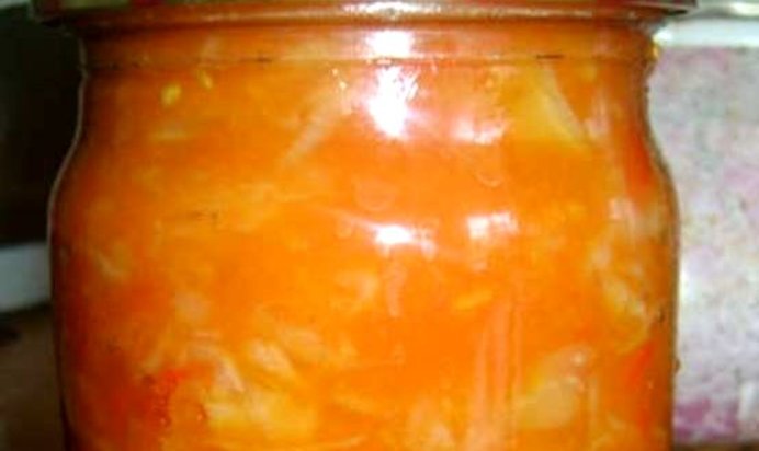 Заправка для борща на зиму с капустой