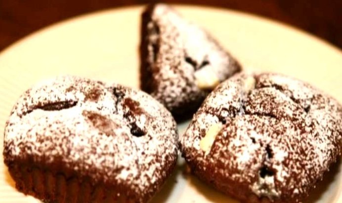 Кофейные маффины с шоколадом